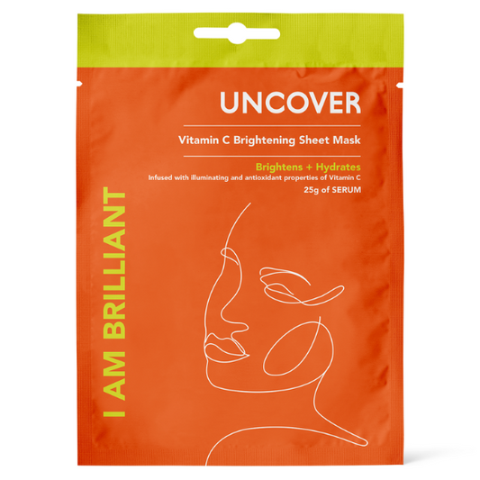 Uncover Vitamin c brightening sheet mask